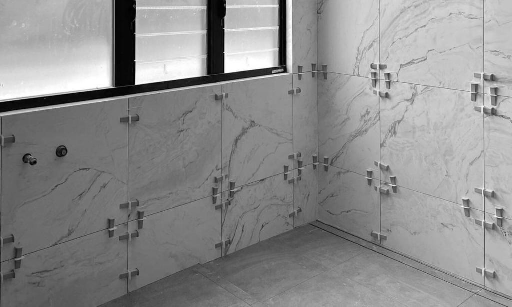 Bathroom Renovating Tile Insert