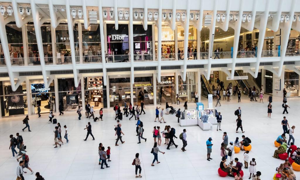 Open Public Mall Space