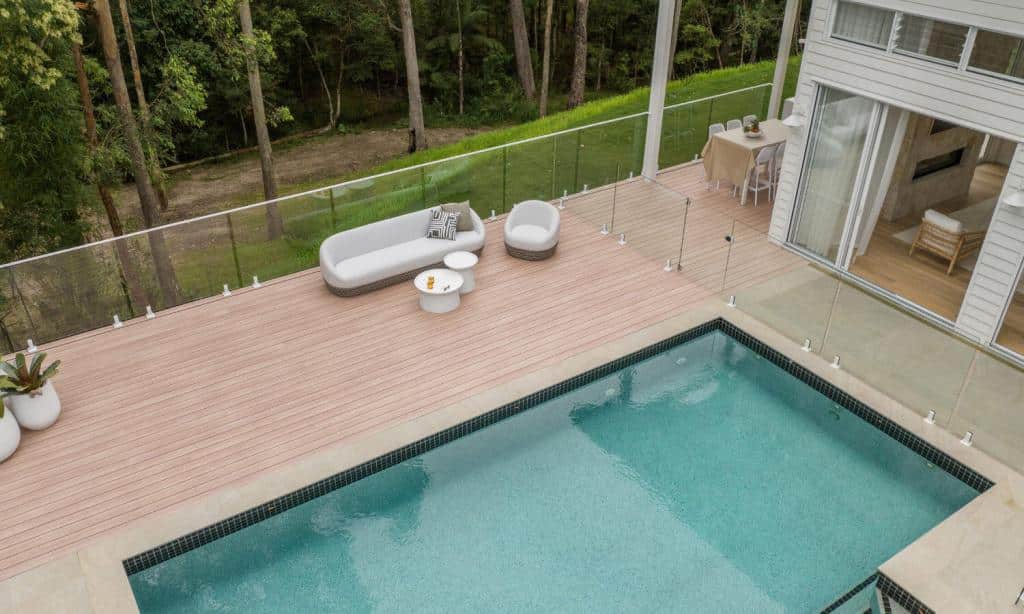 Pool Top View With Lauxes Grates
